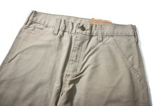 画像3: 16' Deadstock Carhartt Duck Carpenter Pants Desert カーハート (3)