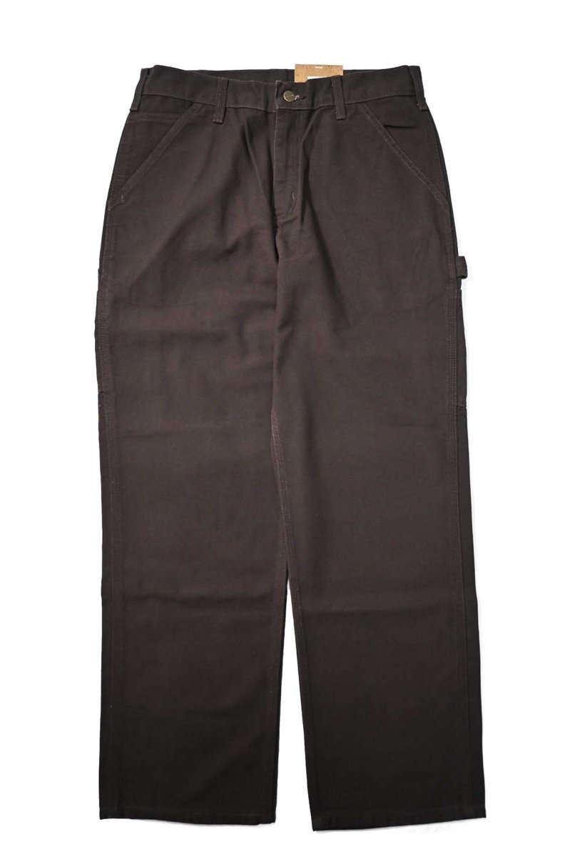 画像2: 16' Deadstock Carhartt Duck Carpenter Pants Dark Brown カーハート (2)