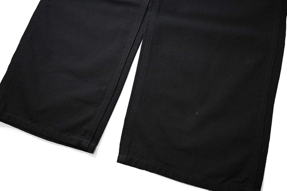 画像4: 15' Deadstock Carhartt Duck Carpenter Pants Black カーハート (4)