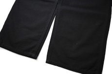 画像4: 15' Deadstock Carhartt Duck Carpenter Pants Black カーハート (4)