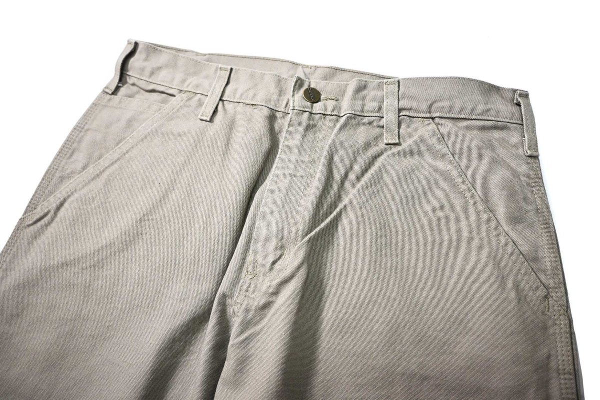 画像3: 07' Deadstock Carhartt Duck Carpenter Pants Desert カーハート (3)