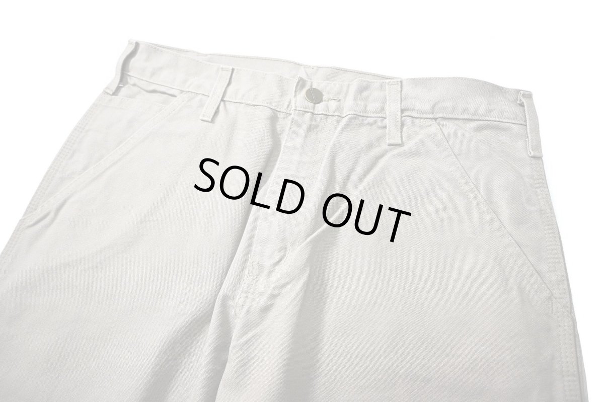 画像3: 07' Deadstock Carhartt Duck Carpenter Pants Desert カーハート (3)