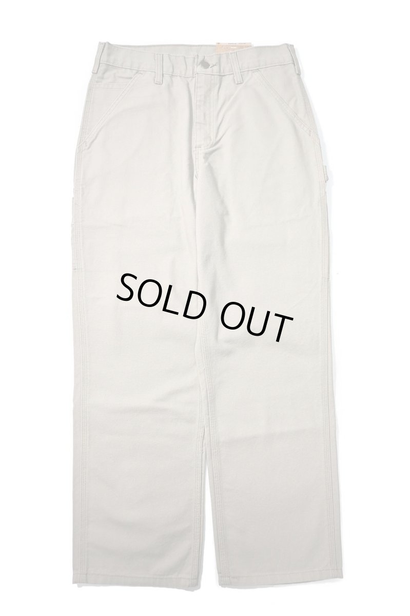 画像2: 16' Deadstock Carhartt Duck Carpenter Pants Desert カーハート (2)