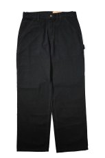 画像2: 16' Deadstock Carhartt Duck Carpenter Pants Black カーハート (2)