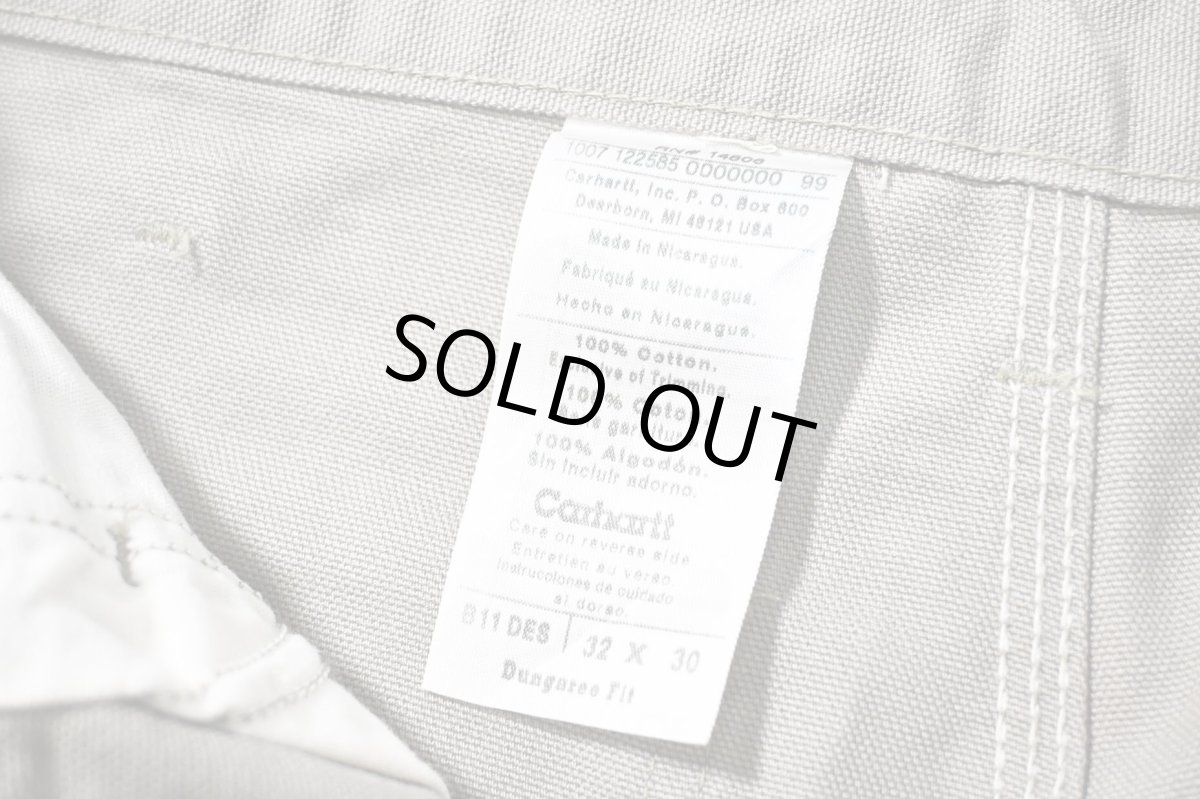 画像7: 07' Deadstock Carhartt Duck Carpenter Pants Desert カーハート (7)