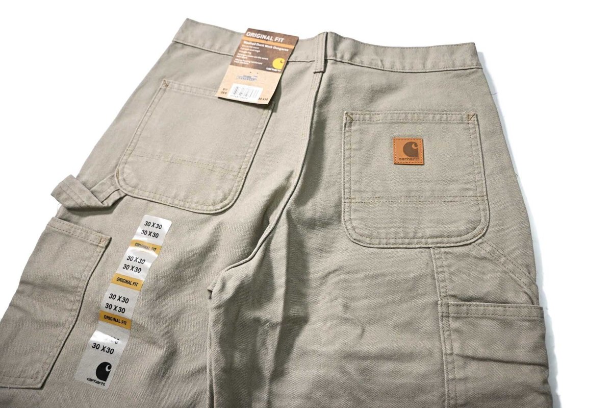 画像5: 16' Deadstock Carhartt Duck Carpenter Pants Desert カーハート (5)