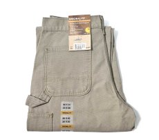 画像1: 16' Deadstock Carhartt Duck Carpenter Pants Desert カーハート (1)
