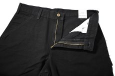 画像6: 05' Deadstock Carhartt Duck Carpenter Pants Black カーハート (6)