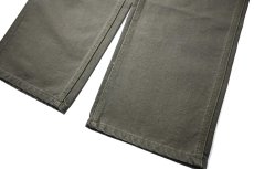 画像4: 17' Deadstock Carhartt Duck Carpenter Pants Moss カーハート (4)