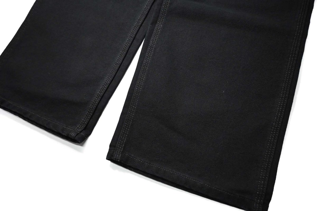 画像4: 16' Deadstock Carhartt Duck Carpenter Pants Black カーハート (4)