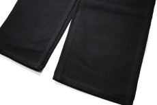 画像4: 16' Deadstock Carhartt Duck Carpenter Pants Black カーハート (4)