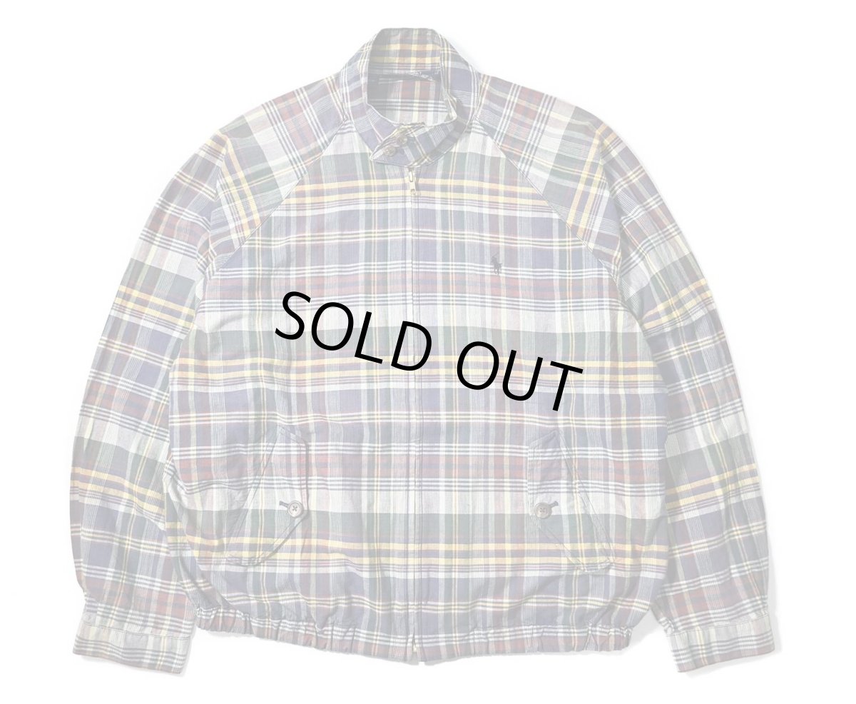 画像1: 90-00s Used Polo Ralph Lauren Plaid Swing Top ラルフローレン (1)