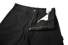 画像6: 09' Deadstock Carhartt Duck Carpenter Pants Black カーハート (6)