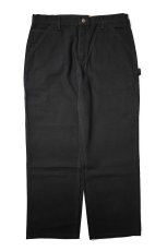 画像2: 16' Deadstock Carhartt Duck Carpenter Pants Black カーハート (2)