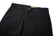 画像3: 16' Deadstock Carhartt Duck Carpenter Pants Black カーハート (3)