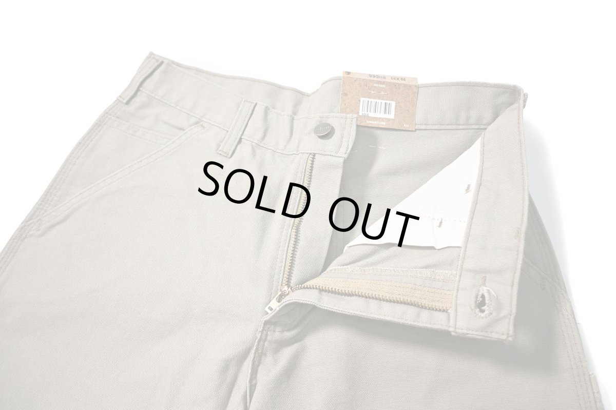画像6: 16' Deadstock Carhartt Duck Carpenter Pants Desert カーハート (6)