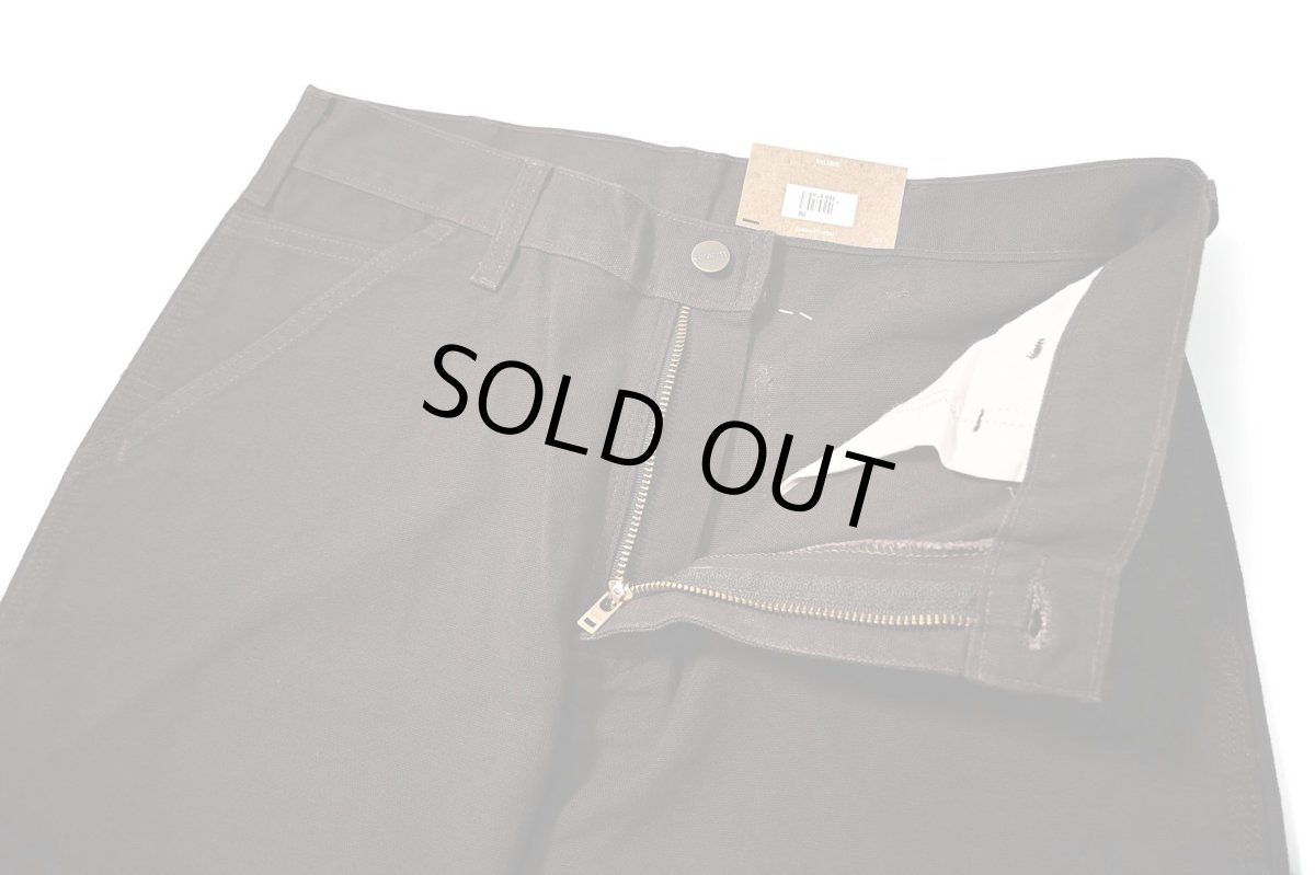 画像6: 16' Deadstock Carhartt Duck Carpenter Pants Dark Brown カーハート (6)