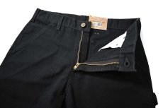 画像6: 16' Deadstock Carhartt Duck Carpenter Pants Black カーハート (6)