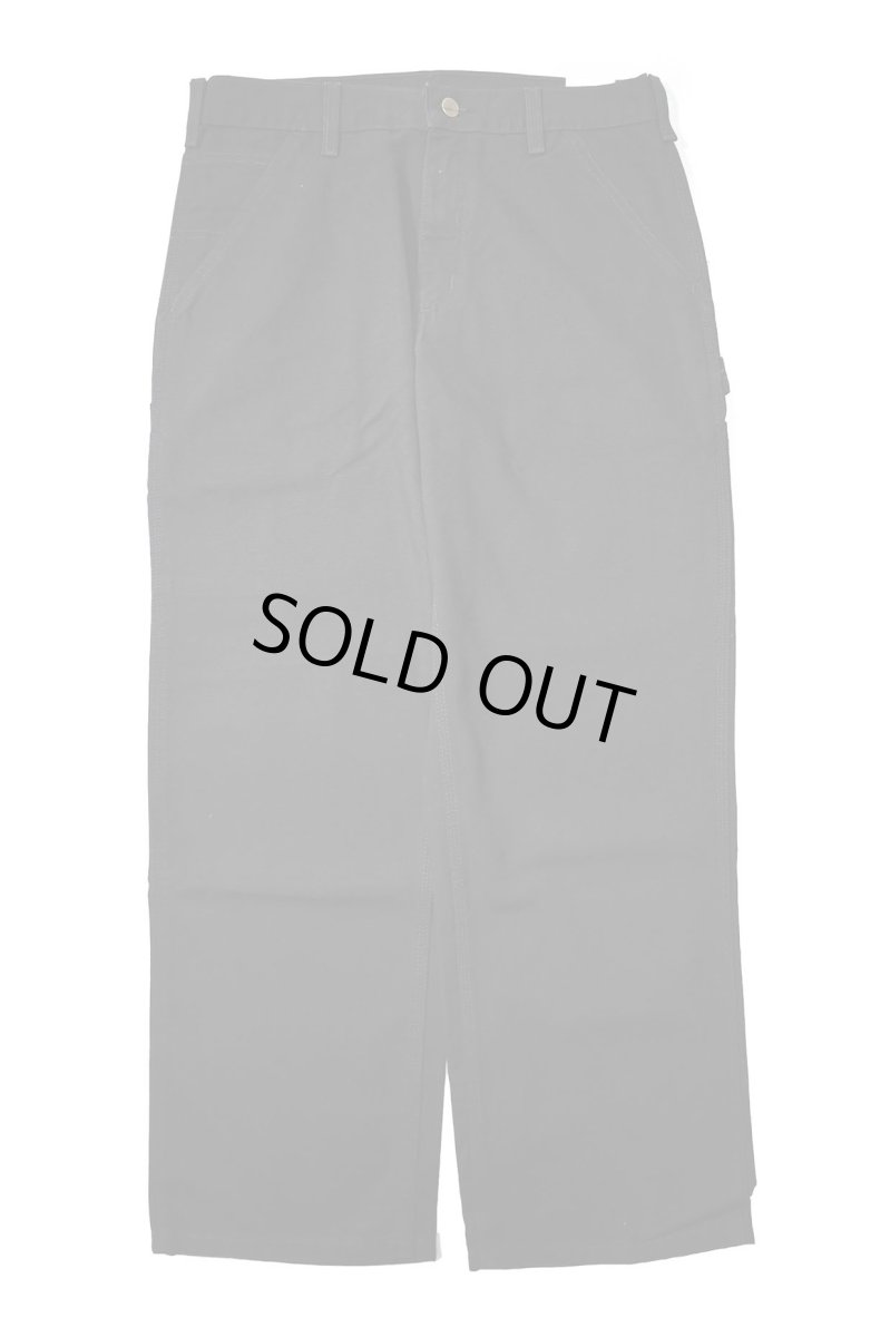 画像2: 05' Deadstock Carhartt Duck Carpenter Pants Black カーハート (2)
