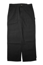 画像2: 05' Deadstock Carhartt Duck Carpenter Pants Black カーハート (2)