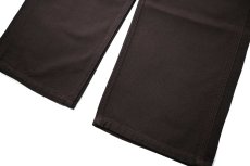 画像4: 16' Deadstock Carhartt Duck Carpenter Pants Dark Brown カーハート (4)