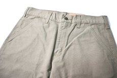 画像3: 17' Deadstock Carhartt Duck Carpenter Pants Desert カーハート (3)