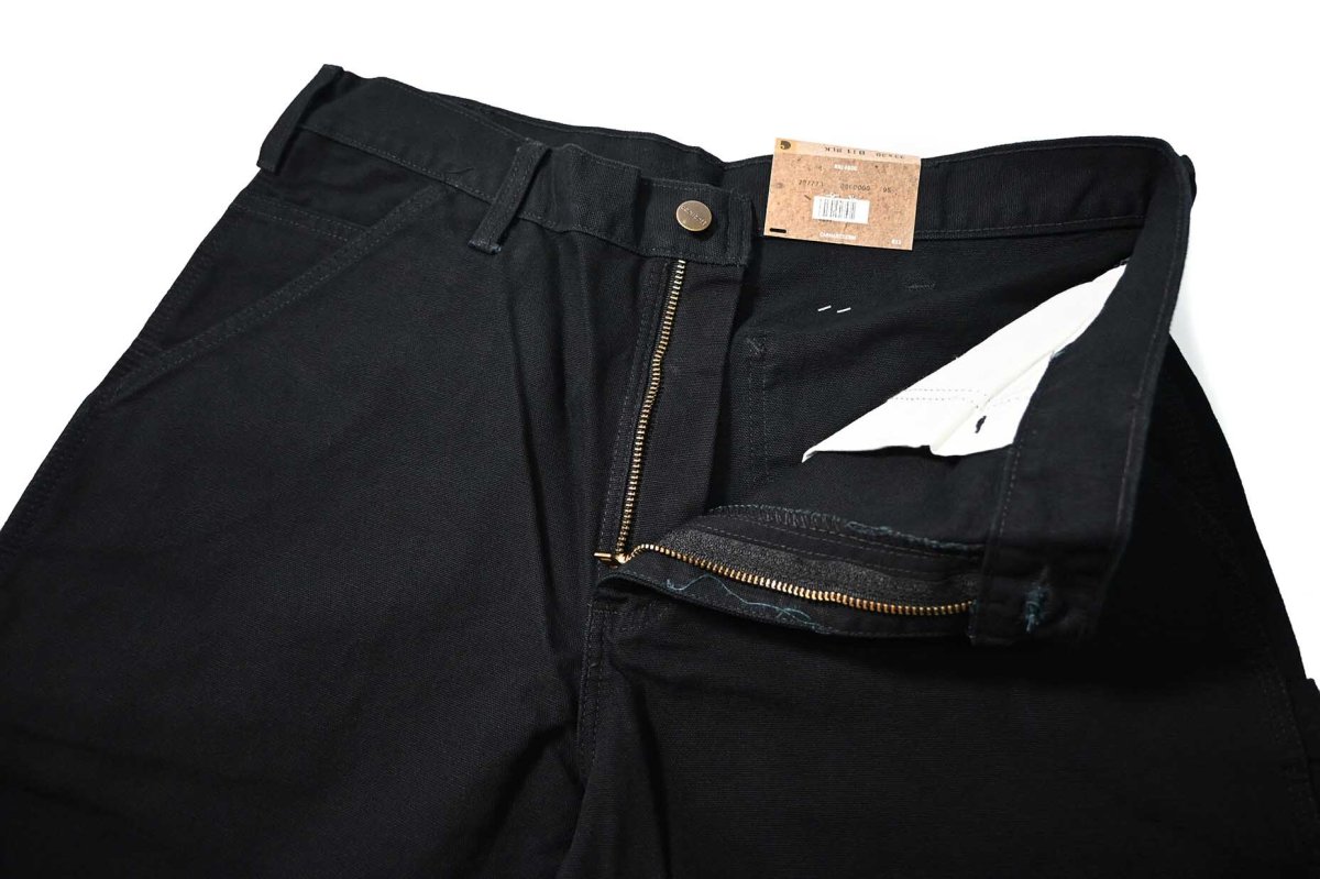 画像6: 15' Deadstock Carhartt Duck Carpenter Pants Black カーハート (6)