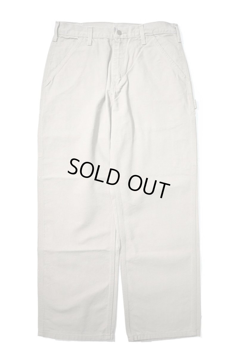 画像2: 07' Deadstock Carhartt Duck Carpenter Pants Desert カーハート (2)