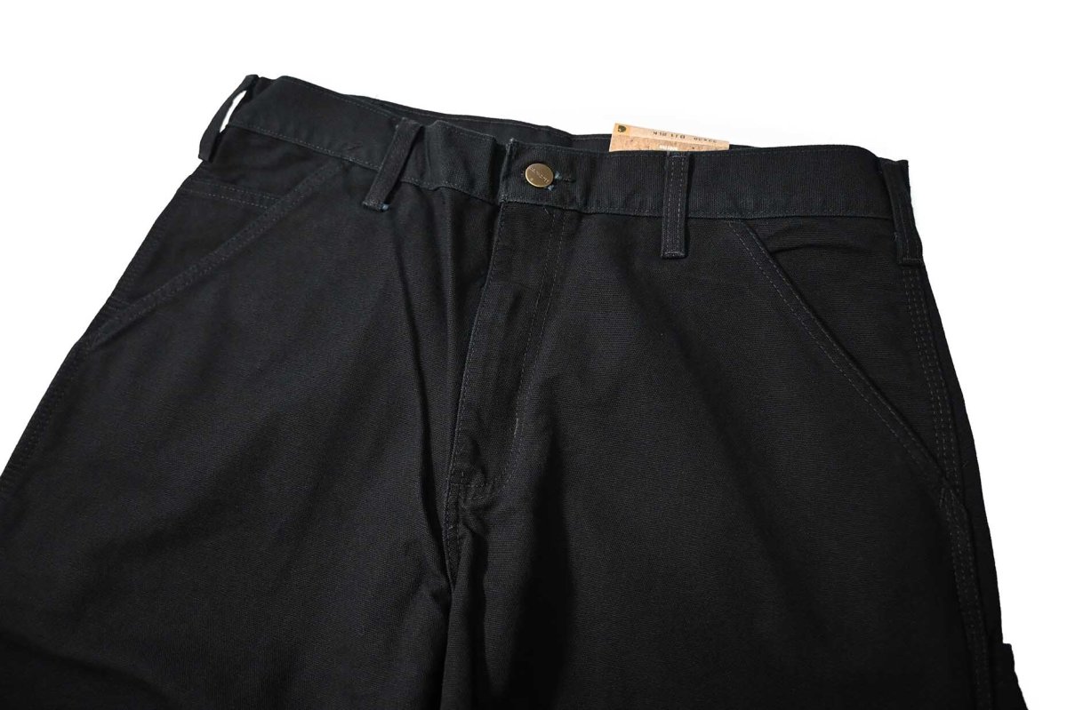 画像3: 15' Deadstock Carhartt Duck Carpenter Pants Black カーハート (3)