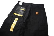 画像5: 09' Deadstock Carhartt Duck Carpenter Pants Black カーハート (5)