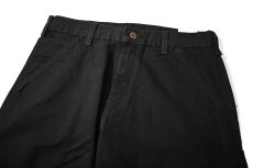 画像3: 05' Deadstock Carhartt Duck Carpenter Pants Black カーハート (3)
