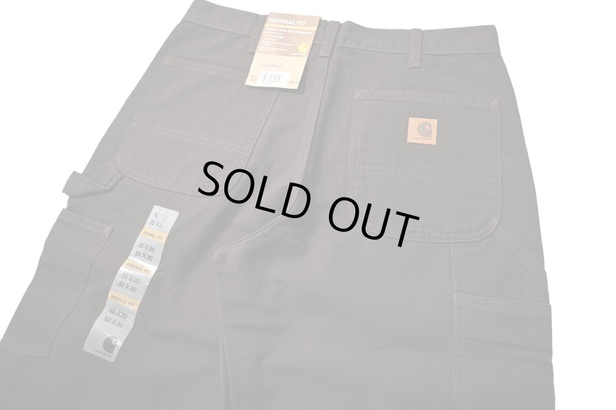 画像5: 16' Deadstock Carhartt Duck Carpenter Pants Dark Brown カーハート (5)