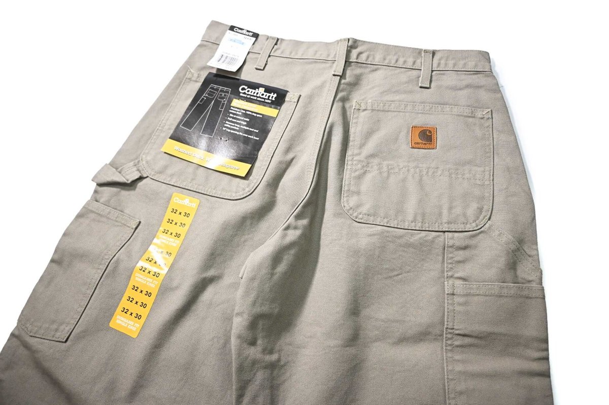 画像5: 07' Deadstock Carhartt Duck Carpenter Pants Desert カーハート (5)