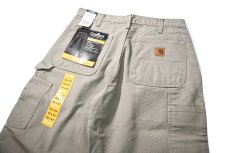 画像5: 07' Deadstock Carhartt Duck Carpenter Pants Desert カーハート (5)