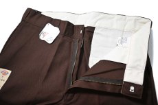 画像5: 00s Deadstock Dickies 42283MH 13Inch Multi-Use Pocket Work Short Mahogany (5)