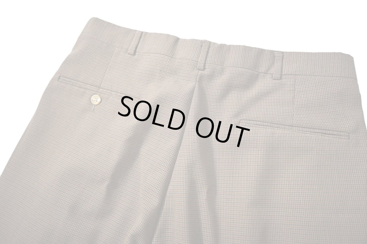 画像4: Used Towncraft Pleated Polyester/Wool Slacks made in USA (4)