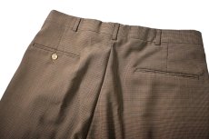 画像4: Used Towncraft Pleated Polyester/Wool Slacks made in USA (4)