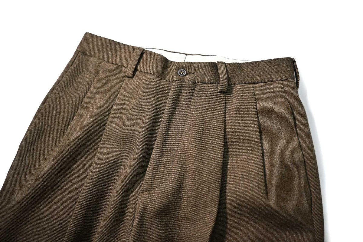 画像2: Used Banana Republic Pleated Wool Slacks (2)