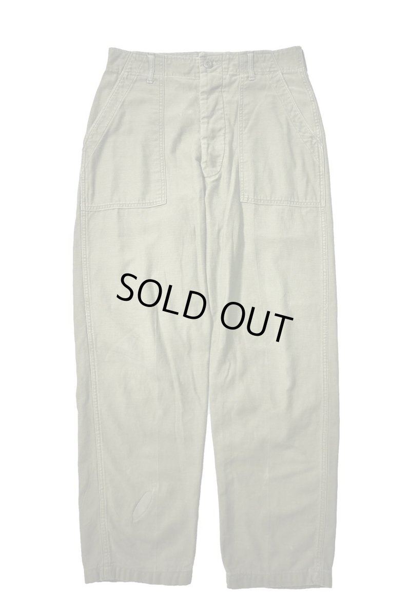画像1: 70s Used Us Army OG-107 Utility Trouser (1)