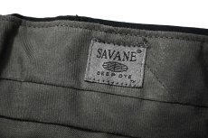 画像6: Used Savane Pleated Polyester/Rayon Slacks (6)