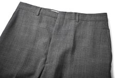 画像2: Used Haggar Pleated Polyester/Wool Slacks made in USA (2)