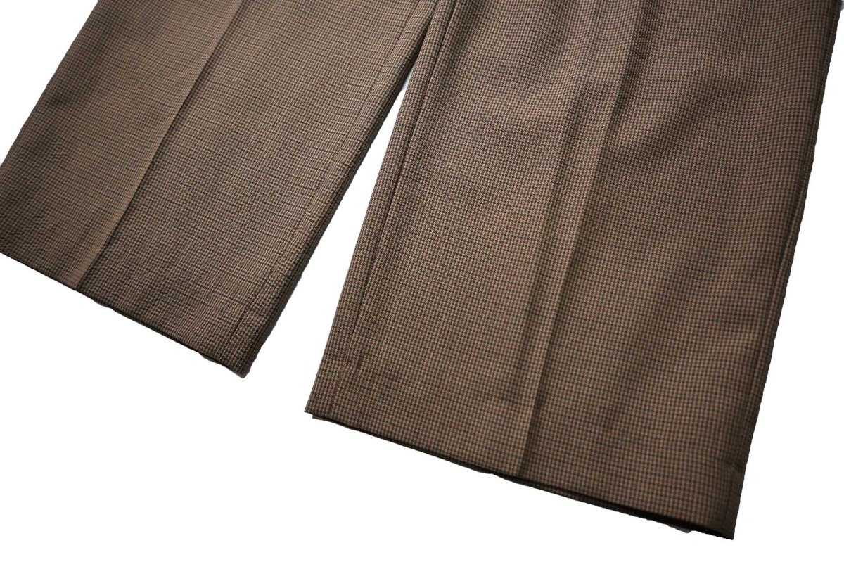 画像3: Used Towncraft Pleated Polyester/Wool Slacks made in USA (3)