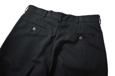 画像4: Used Savane Pleated Polyester/Rayon Slacks (4)