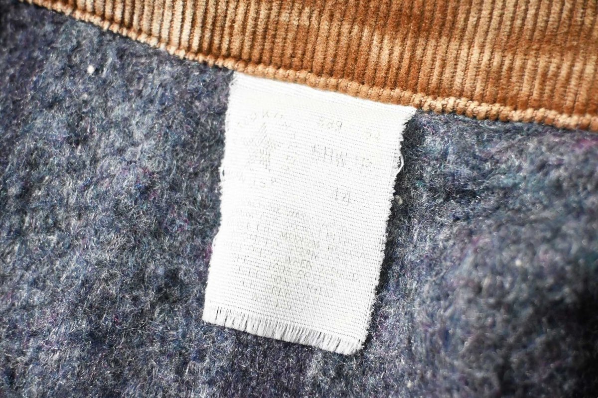 画像8: 80s Used Carhartt Blanket Lined Trucker Jacket made in USA (8)