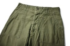 画像2: 70s Used Us Army OG-107 Utility Trouser (2)