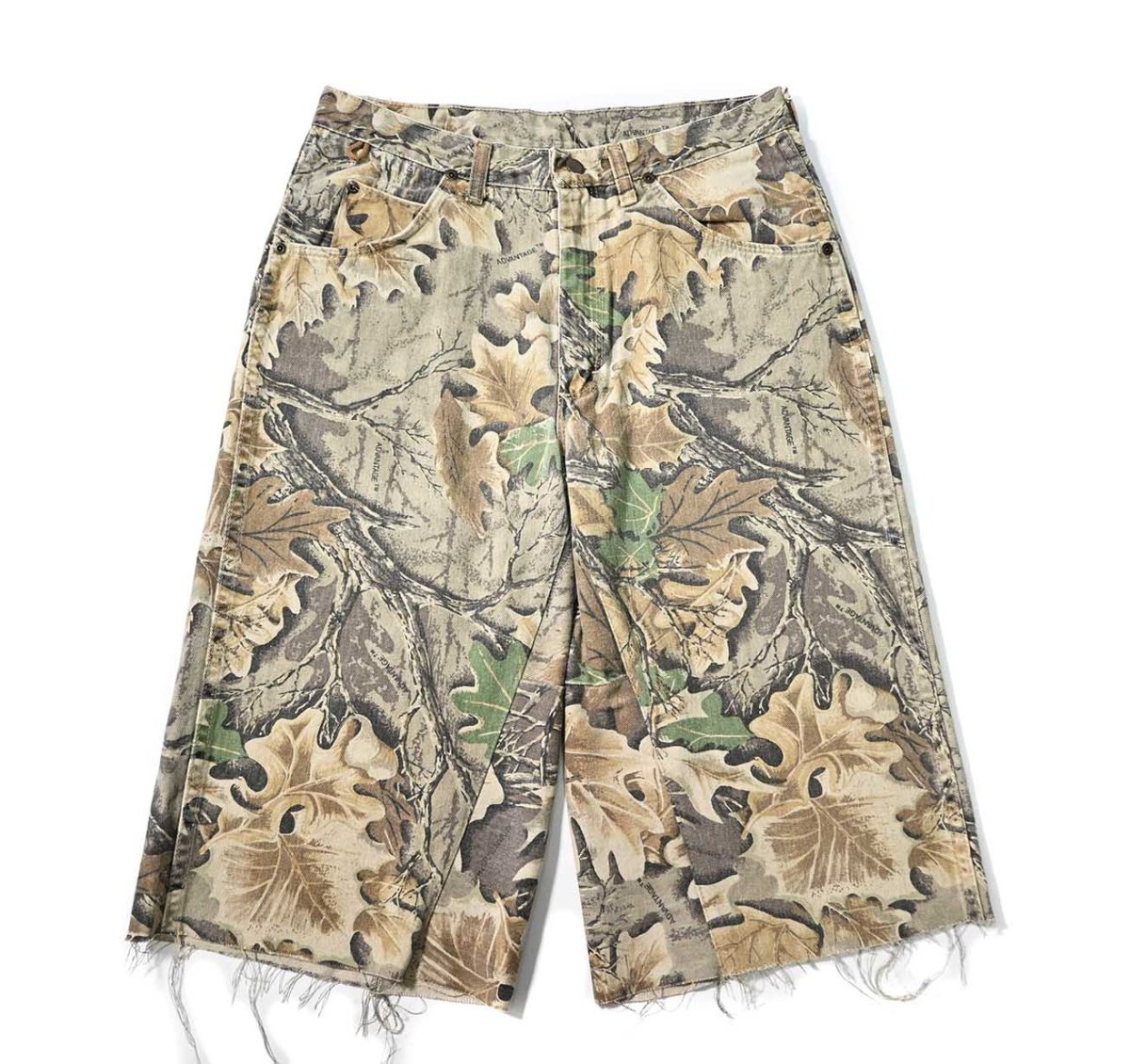 画像1: Used Wrangler Customized Realtree Jorts (1)