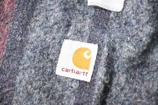 画像7: 80s Used Carhartt Blanket Lined Trucker Jacket made in USA (7)
