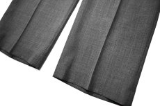 画像3: Used Haggar Pleated Polyester/Wool Slacks made in USA (3)