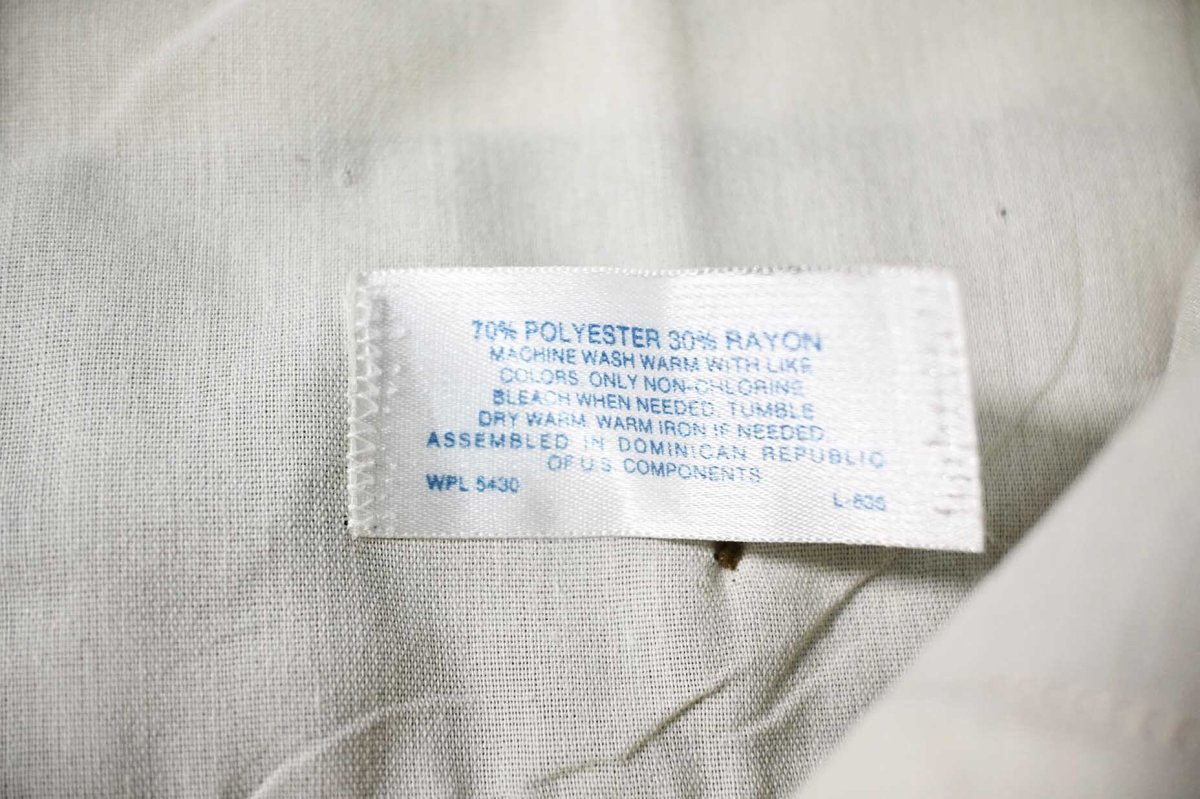 画像7: Used Perry Ellis Portfolio Pleated Polyester/Rayon Slacks (7)