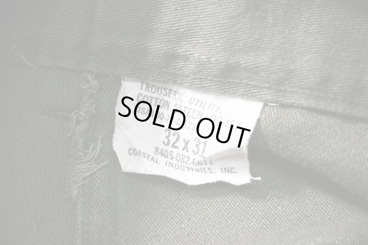画像6: 70s Used Us Army OG-107 Utility Trouser (6)